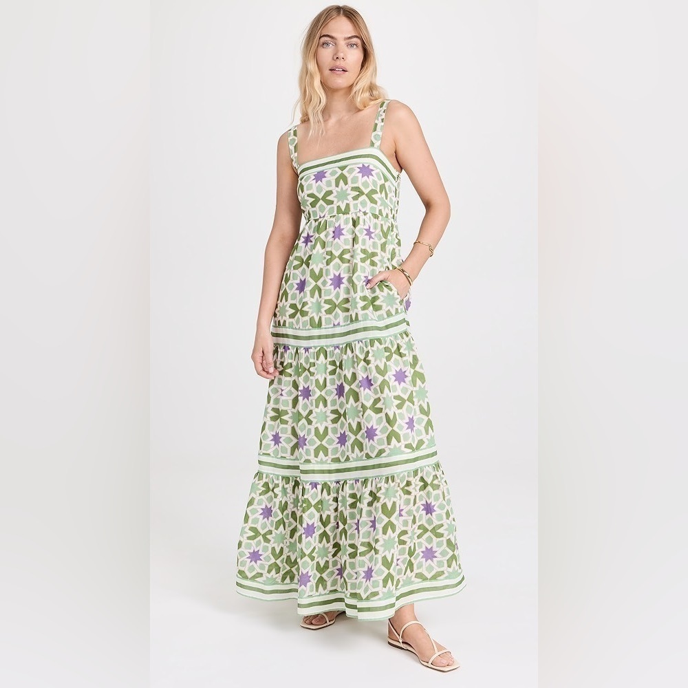 Banjanan Daniella Maxi dress in star gazer Jade size XS - Picture 4 of 15